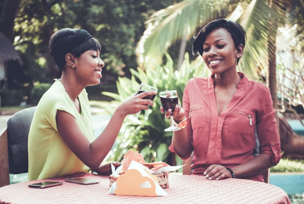 How to Improve Sibling Relationships as Adults - sisters meeting together for dinner