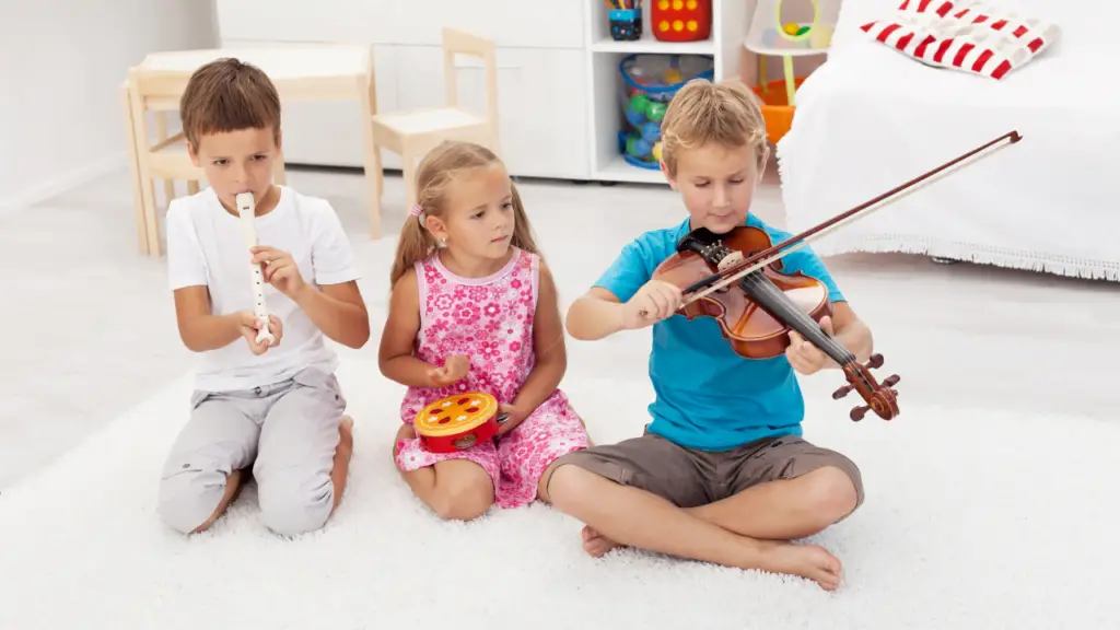 Meaningful Sibling Bonding Activities - playing music